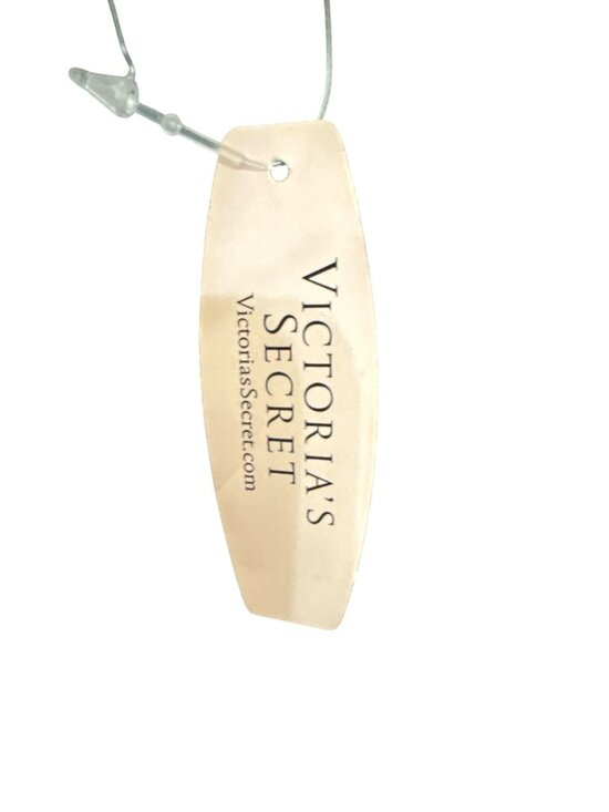 NWT Victoria’s Secret Fashion show black fringe drawstring bag or backpack.17” l